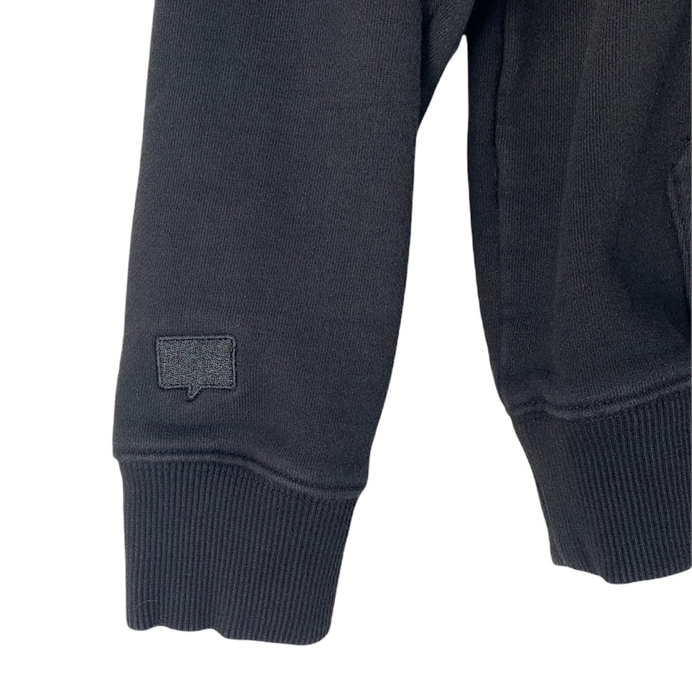 NICEKICKS Men‘s Size Small NICE. Logo Hoodie Black - Picture 8 of 13